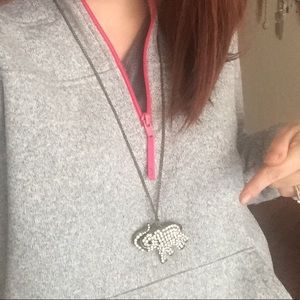 Jeweled Elephant Necklace